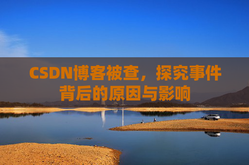 CSDN博客被查，探究事件背后的原因与影响